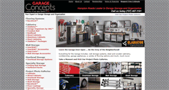 Desktop Screenshot of garageconceptsinc.com